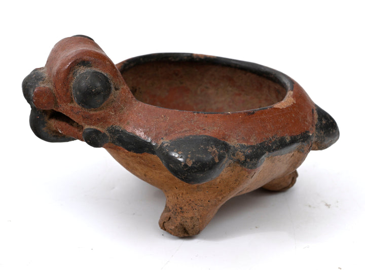 Pre-Columbian Costa Rican Ceramic Turtle Effigy Bowl