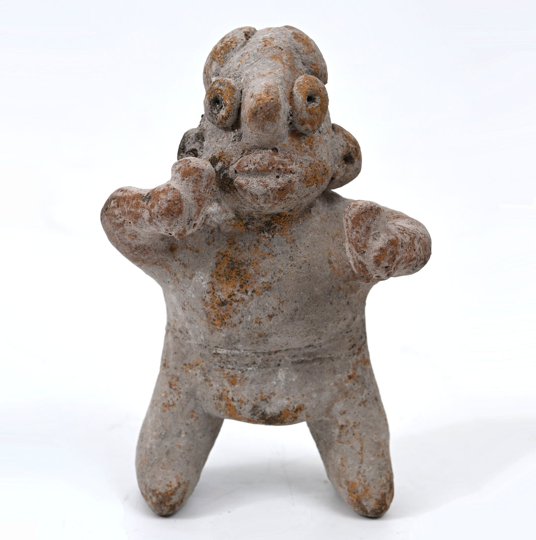 Colima Pottery Whistling Musician Figure