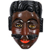 Mexican Carved and Painted Wood Festival Mask 