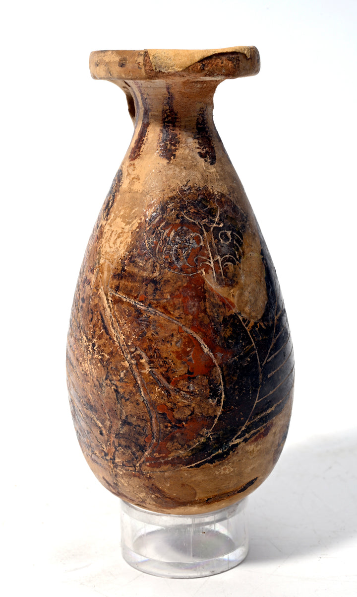 Corinthian Terracotta Pyriform Aryballos