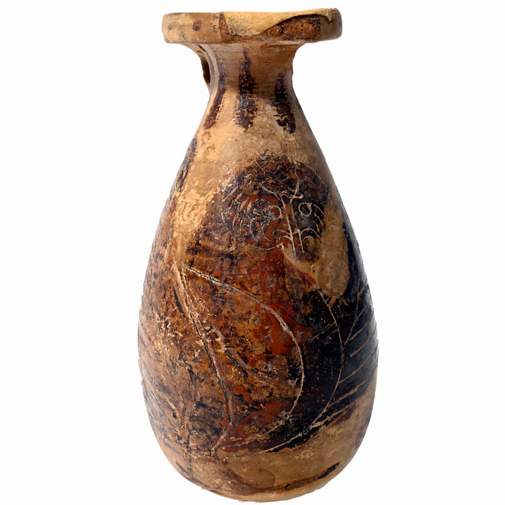 Corinthian Terracotta Pyriform Aryballos