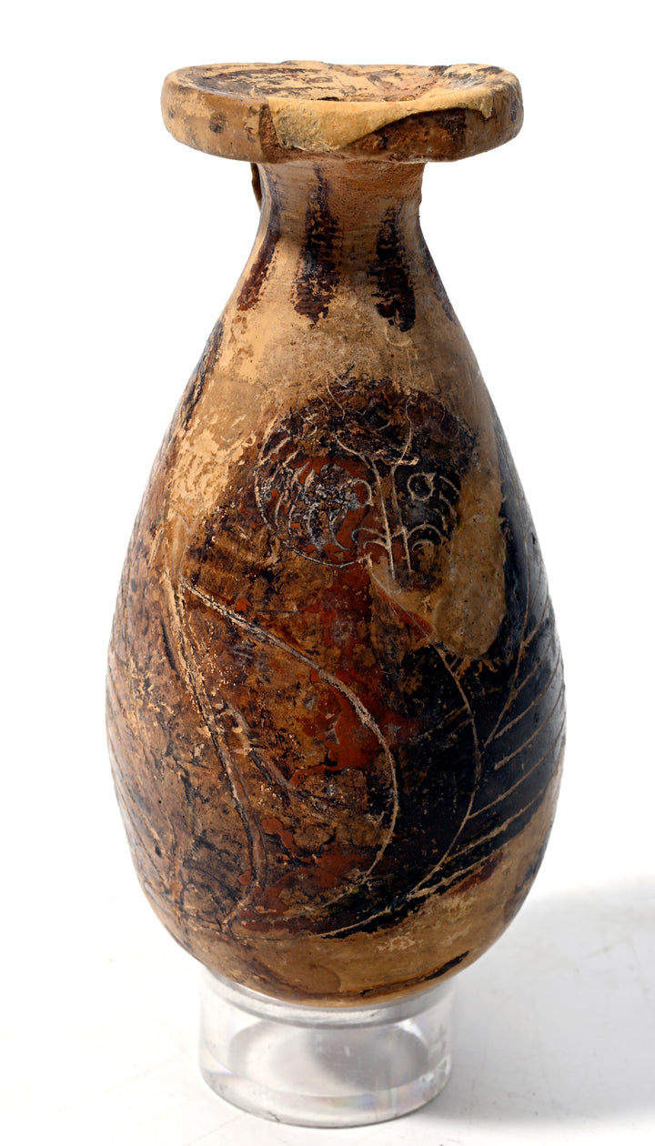 Corinthian Terracotta Pyriform Aryballos