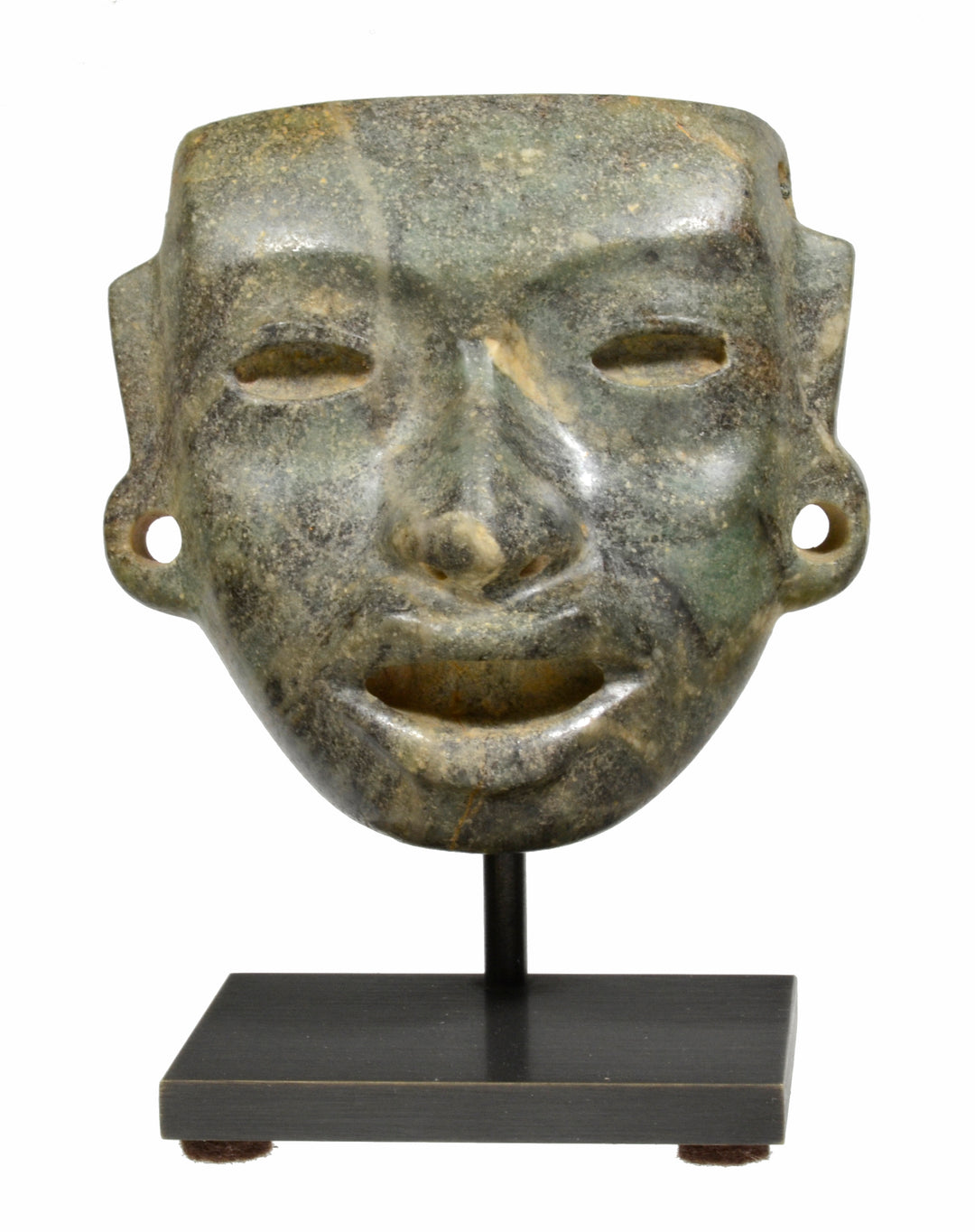 Fine Teotihuacan Greenstone Maskette