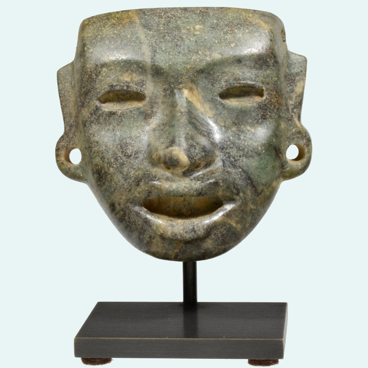 Fine Teotihuacan Greenstone Maskette