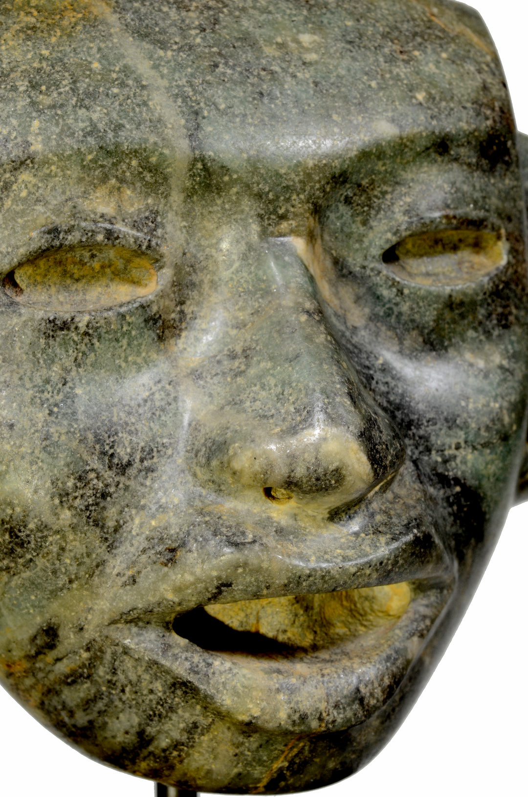 Fine Teotihuacan Greenstone Maskette