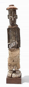 Ijo Wood Carved Bush Spirit Warrior  Figure Ex Sotheby's and Allan Stone