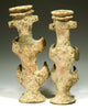 Pair of Ewe Terrracotta Ancestor Shrine Figures - Art for Eternity