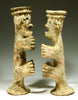 Pair of Ewe Terrracotta Ancestor Shrine Figures - Art for Eternity