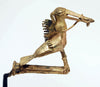 Sinu Gold Alloy Bird Staff Finial - Art for Eternity