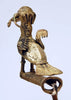 Sinu Gold Alloy Bird Staff Finial - Art for Eternity