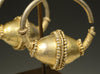 Eastern European Gilt Silver Hoop Earrings (2) - Art for Eternity