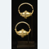 Eastern European Gilt Silver Hoop Earrings (2) - Art for Eternity