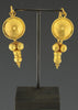 Roman Pair of Gold Earrings - Art for Eternity