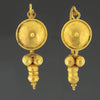 Roman Pair of Gold Earrings - Art for Eternity