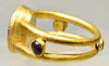 Superb Roman Gold Ring with Carnelian Stone Signet Intaglio - Art for Eternity