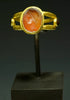 Superb Roman Gold Ring with Carnelian Stone Signet Intaglio - Art for Eternity