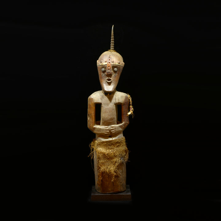 Songye Carved Wood Community Power Figure