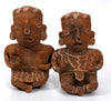 Pre-Columbian Nayarit Pottery Seated Couple