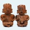 Pre-Columbian Nayarit Pottery Seated Couple