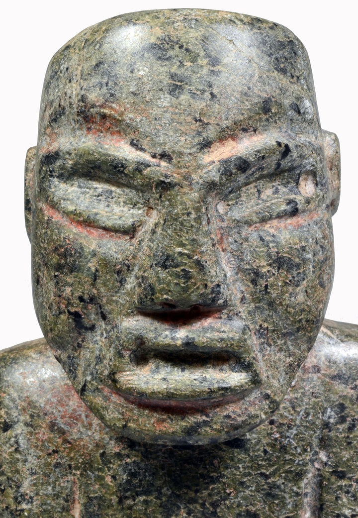 Olmec Greenstone Standing Figure