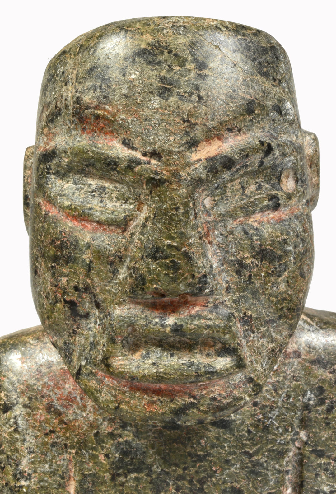 Olmec Greenstone Standing Figure