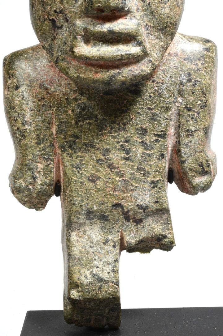 Olmec Greenstone Standing Figure