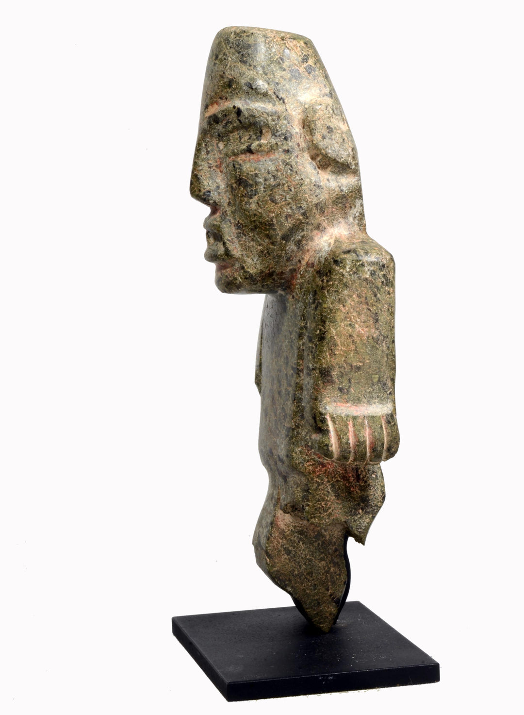 Olmec Greenstone Standing Figure