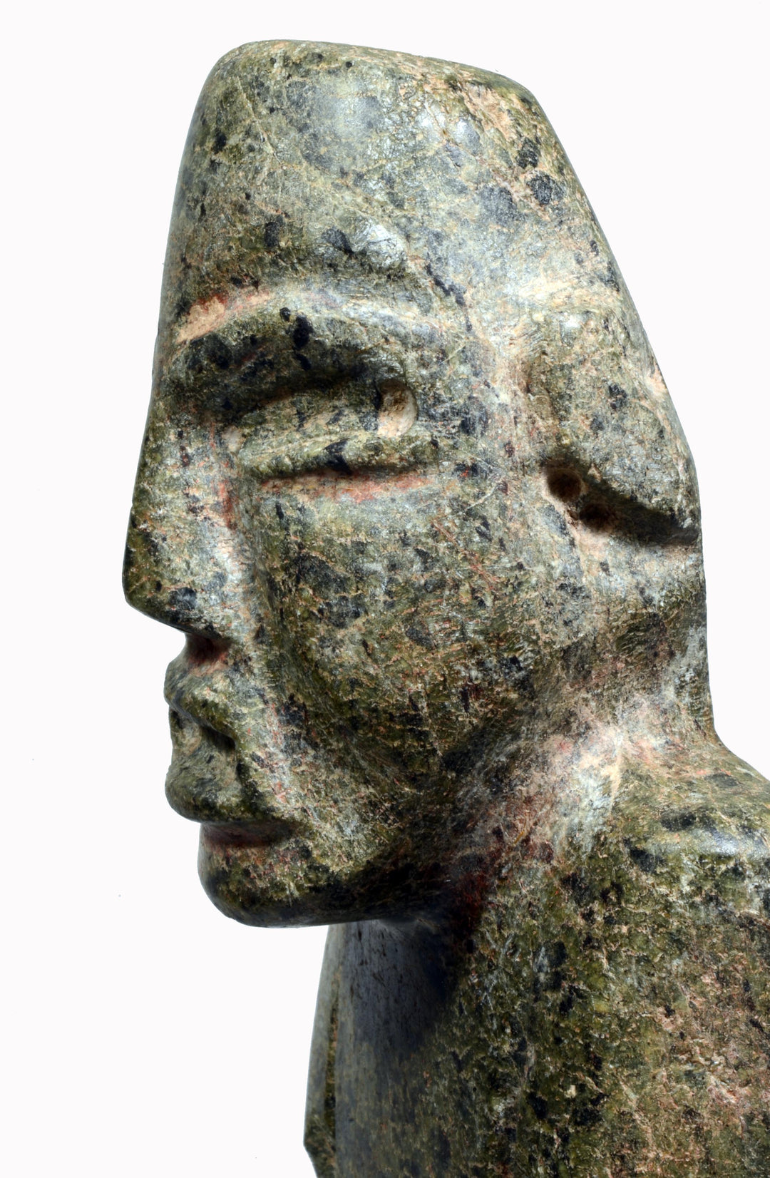 Olmec Greenstone Standing Figure