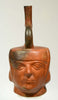 Moche Pottery Portrait Head Vessel - Art for Eternity