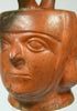 Moche Pottery Portrait Head Vessel - Art for Eternity