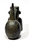 Chimu Double Chamber Figural Whistling Vessel