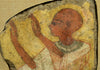 Egyptian Polychrome Painting depicting a Robed Priest - Art for Eternity