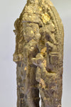 India Carved Stone Stele of Lord Bhairava