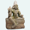 Indian Grey Granite Figure of Chandikeshwara - Art for Eternity