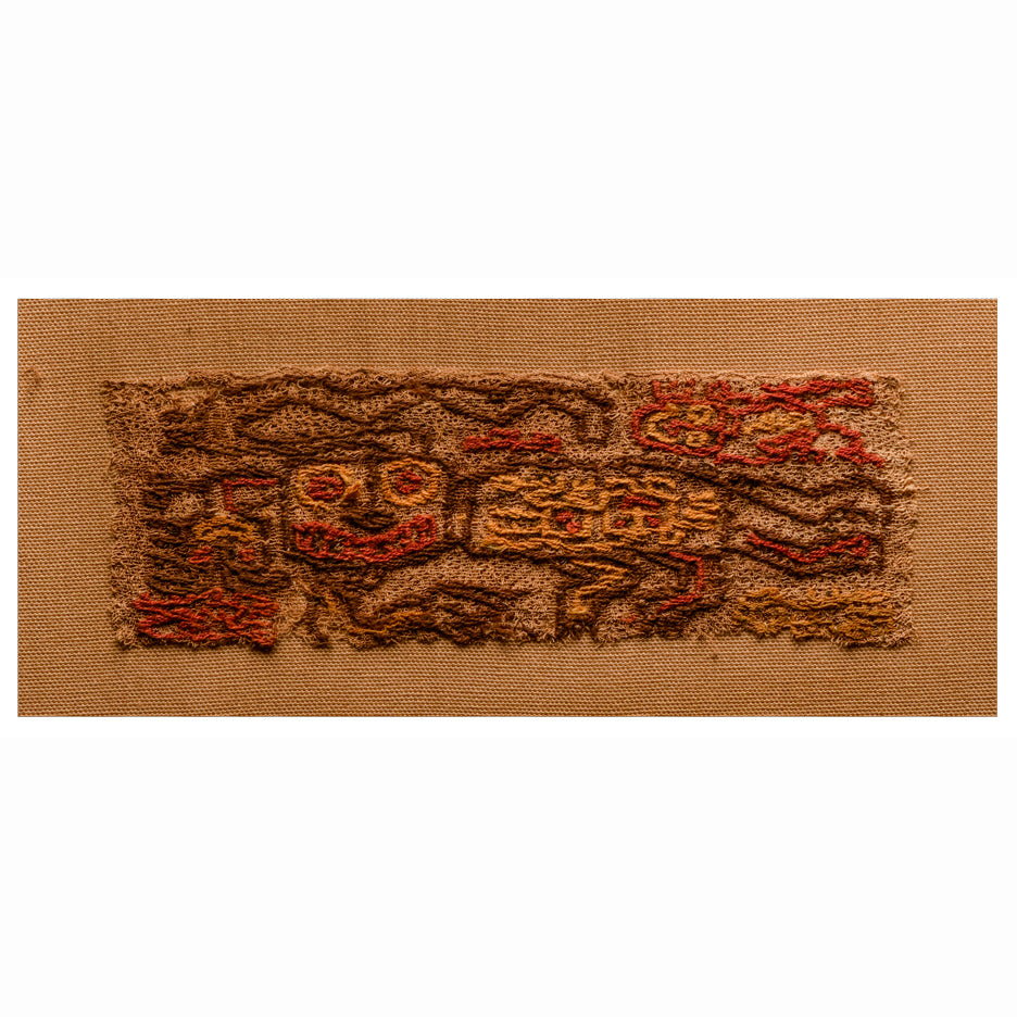 Paracas Textile Vignette Oculate Being