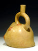 Moche Pottery Sea Shell Stirrup Vessel - Art for Eternity