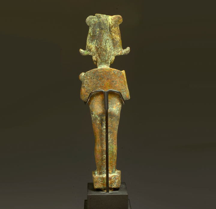 Fine Large Ancient Egyptian Bronze Osiris
