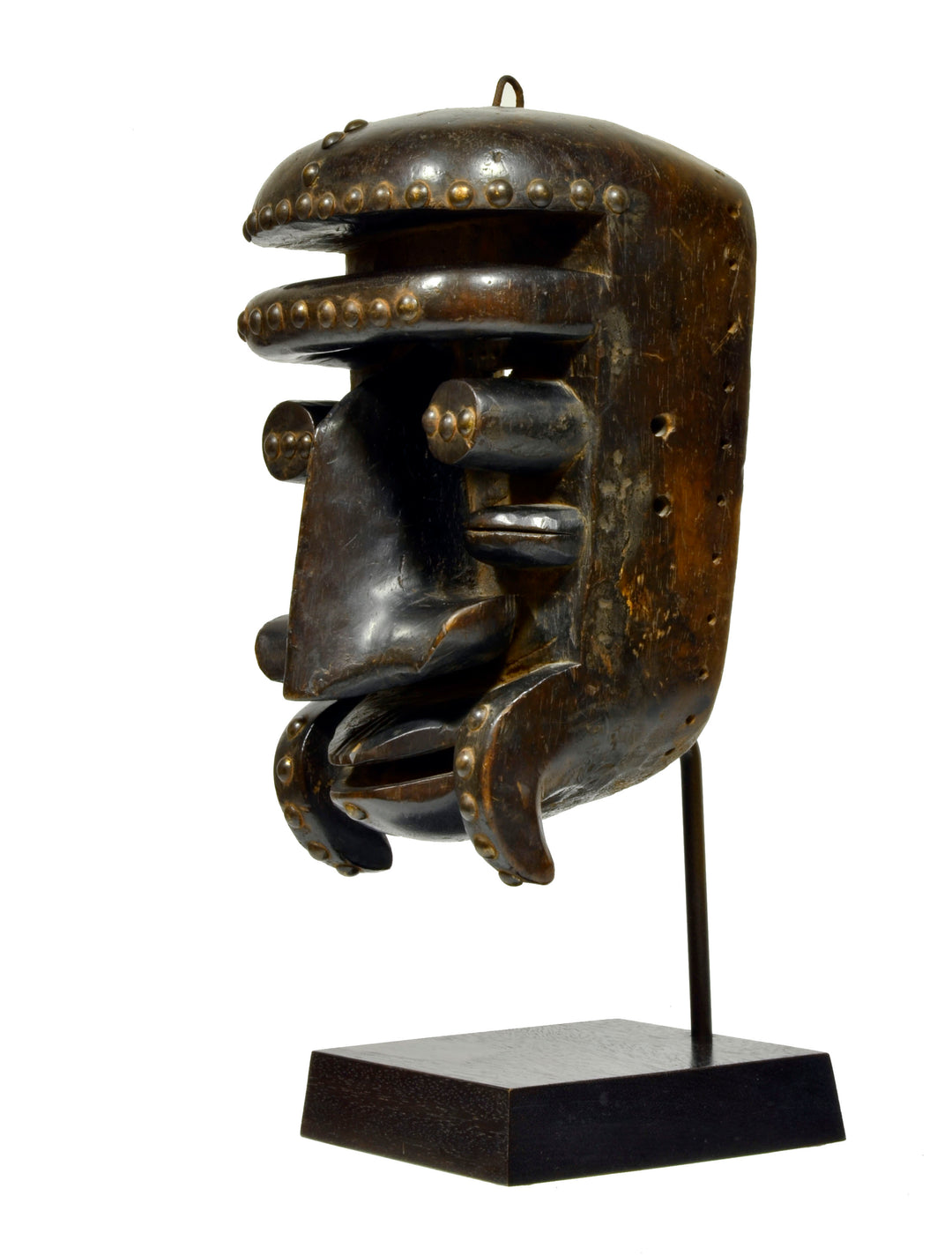 Superb Bete Wood Carved Initiation Mask