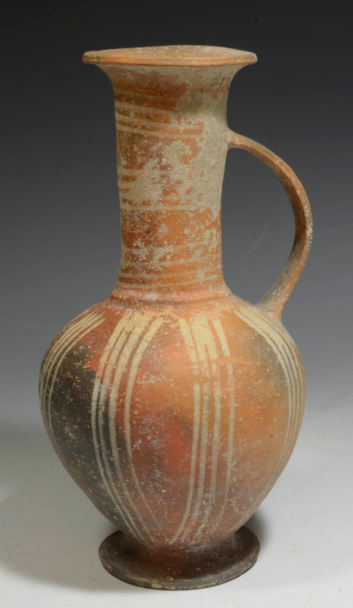 Holyland Deir Samit, Judea Terracotta Bilbil Jug