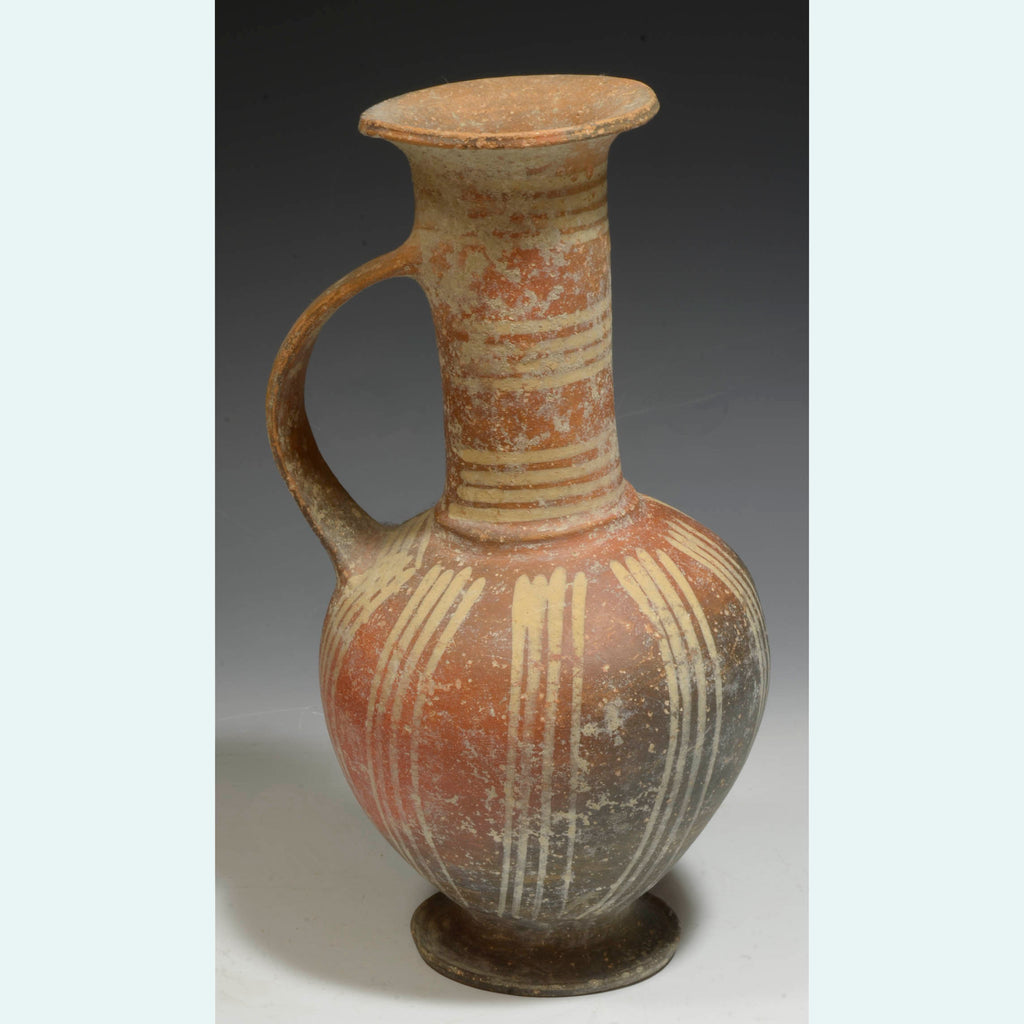 Holyland Deir Samit, Judea Terracotta Bilbil Jug