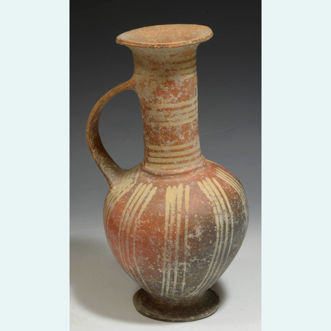 Holyland Deir Samit, Judea Terracotta Bilbil Jug