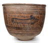 Important Large Mohenjo Daro Bi-chrome Pottery Vessel