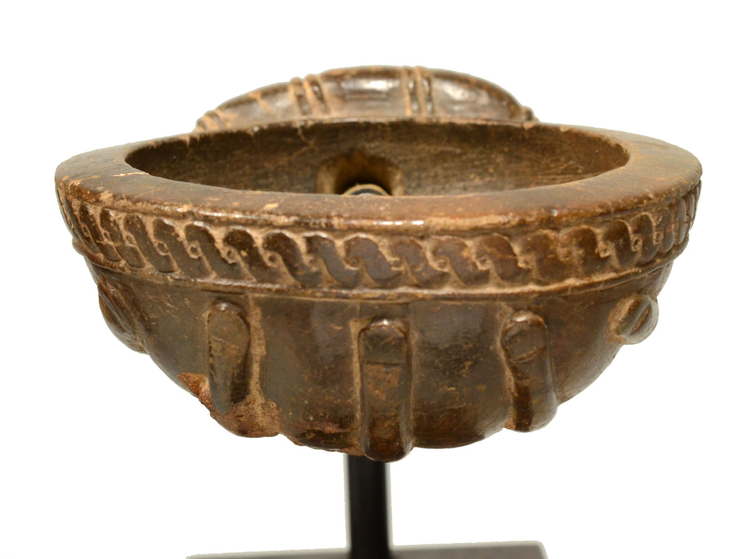 Fine Syrian Steatite Carved Libation Spoon