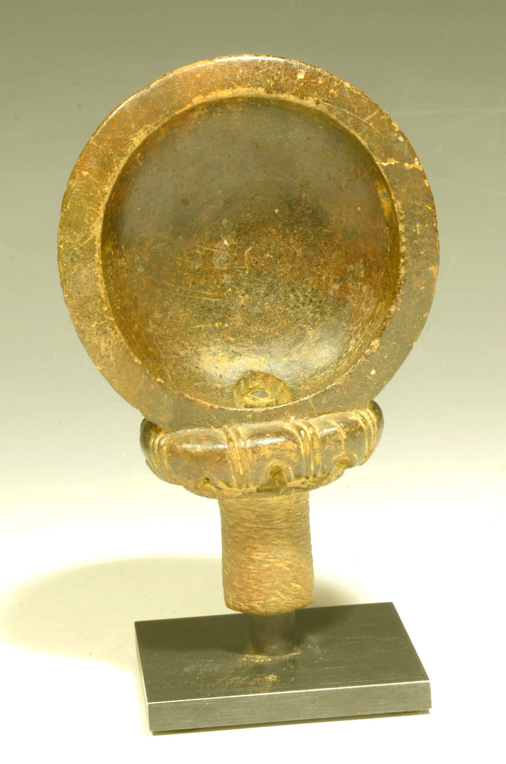 Fine Syrian Steatite Carved Libation Spoon