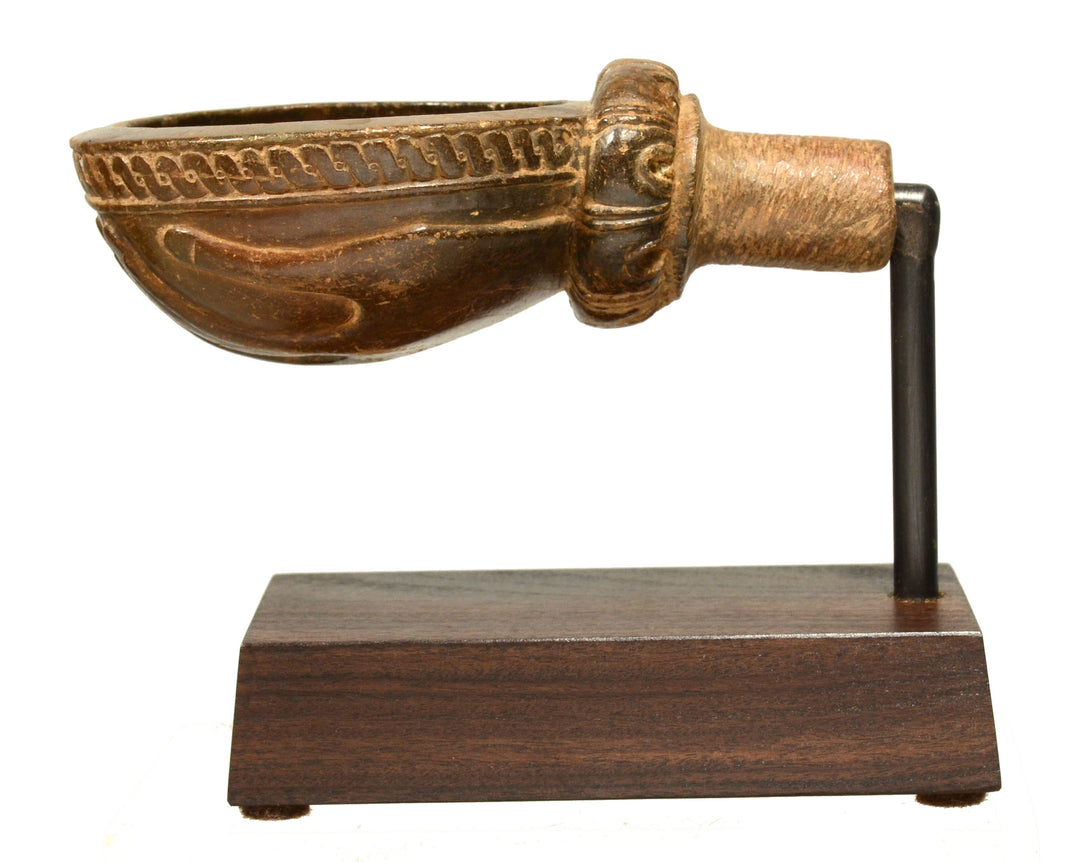 Fine Syrian Steatite Carved Libation Spoon