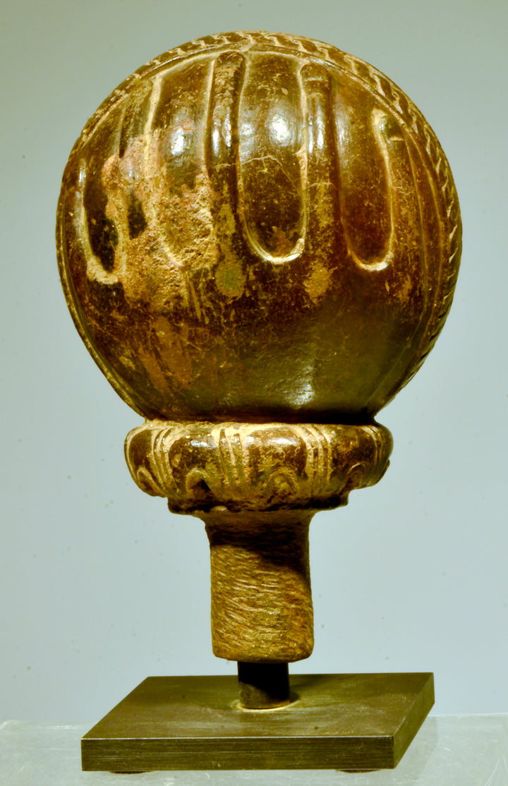 Fine Syrian Steatite Carved Libation Spoon