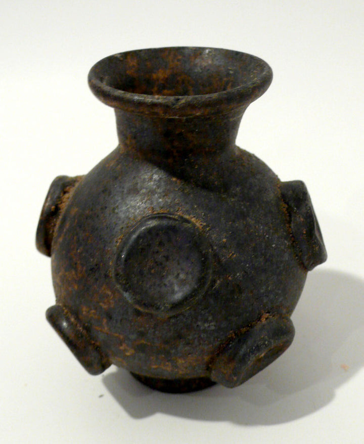 Sassanian Aubergine Glass Jar