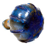 Roman Cobalt Blue Ribbed Glass Bottle
