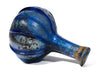 Roman Cobalt Blue Ribbed Glass Bottle