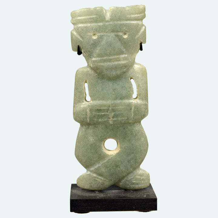 Costa Rican Green Jade Axe God
